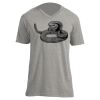 Unisex V Neck Poly-Rich Tee Thumbnail