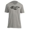 Unisex V Neck Poly-Rich Tee Thumbnail