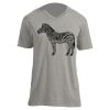 Unisex V Neck Poly-Rich Tee Thumbnail
