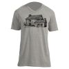 Unisex V Neck Poly-Rich Tee Thumbnail