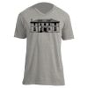 Unisex V Neck Poly-Rich Tee Thumbnail