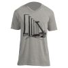 Unisex V Neck Poly-Rich Tee Thumbnail