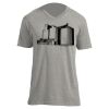 Unisex V Neck Poly-Rich Tee Thumbnail