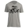 Unisex V Neck Poly-Rich Tee Thumbnail