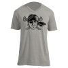 Unisex V Neck Poly-Rich Tee Thumbnail