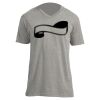 Unisex V Neck Poly-Rich Tee Thumbnail