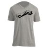 Unisex V Neck Poly-Rich Tee Thumbnail