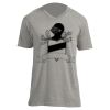 Unisex V Neck Poly-Rich Tee Thumbnail