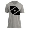 Unisex V Neck Poly-Rich Tee Thumbnail