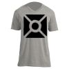 Unisex V Neck Poly-Rich Tee Thumbnail