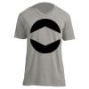 Unisex V Neck Poly-Rich Tee Thumbnail