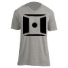 Unisex V Neck Poly-Rich Tee Thumbnail