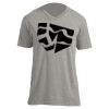 Unisex V Neck Poly-Rich Tee Thumbnail