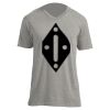 Unisex V Neck Poly-Rich Tee Thumbnail