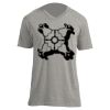 Unisex V Neck Poly-Rich Tee Thumbnail
