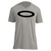 Unisex V Neck Poly-Rich Tee Thumbnail