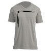 Unisex V Neck Poly-Rich Tee Thumbnail