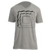 Unisex V Neck Poly-Rich Tee Thumbnail