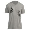 Unisex V Neck Poly-Rich Tee Thumbnail