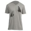 Unisex V Neck Poly-Rich Tee Thumbnail