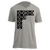 Unisex V Neck Poly-Rich Tee Thumbnail