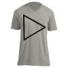 Unisex V Neck Poly-Rich Tee Thumbnail