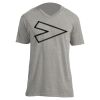 Unisex V Neck Poly-Rich Tee Thumbnail