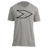 Unisex V Neck Poly-Rich Tee Thumbnail