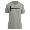 Unisex V Neck Poly-Rich Tee Thumbnail