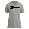 Unisex V Neck Poly-Rich Tee Thumbnail