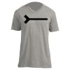 Unisex V Neck Poly-Rich Tee Thumbnail