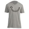 Unisex V Neck Poly-Rich Tee Thumbnail