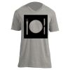 Unisex V Neck Poly-Rich Tee Thumbnail