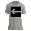 Unisex V Neck Poly-Rich Tee Thumbnail