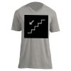 Unisex V Neck Poly-Rich Tee Thumbnail