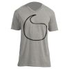 Unisex V Neck Poly-Rich Tee Thumbnail