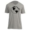 Unisex V Neck Poly-Rich Tee Thumbnail