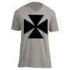 Unisex V Neck Poly-Rich Tee Thumbnail