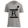 Unisex V Neck Poly-Rich Tee Thumbnail