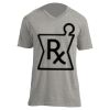 Unisex V Neck Poly-Rich Tee Thumbnail