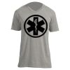 Unisex V Neck Poly-Rich Tee Thumbnail