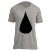 Unisex V Neck Poly-Rich Tee Thumbnail