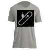 Unisex V Neck Poly-Rich Tee Thumbnail