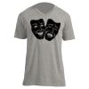 Unisex V Neck Poly-Rich Tee Thumbnail