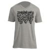 Unisex V Neck Poly-Rich Tee Thumbnail