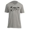 Unisex V Neck Poly-Rich Tee Thumbnail