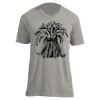 Unisex V Neck Poly-Rich Tee Thumbnail