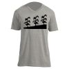 Unisex V Neck Poly-Rich Tee Thumbnail