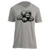 Unisex V Neck Poly-Rich Tee Thumbnail