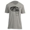 Unisex V Neck Poly-Rich Tee Thumbnail